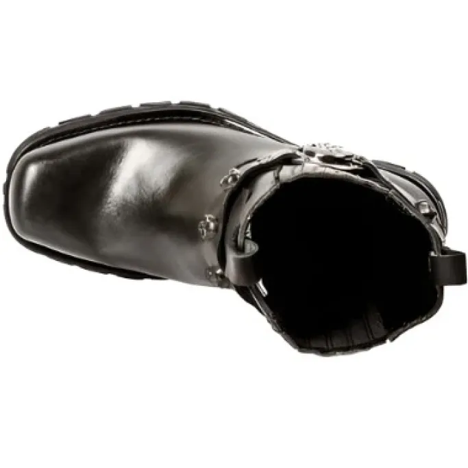 New Rock Boots New Rock Motorcycle Ankle Boots M.7621-S1