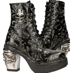 New Rock Boots New Rock NRK Skull Boots M.8358-S1