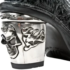 New Rock Boots New Rock NRK Skull Boots M.8358-S1