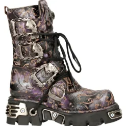 New Rock Boots New Rock Purple Boots M.391-S5