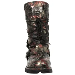 New Rock Boots New Rock Red Boots M.1473-S42