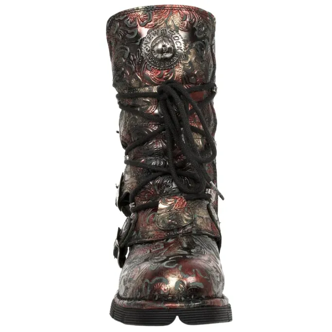 New Rock Boots New Rock Red Boots M.1473-S42