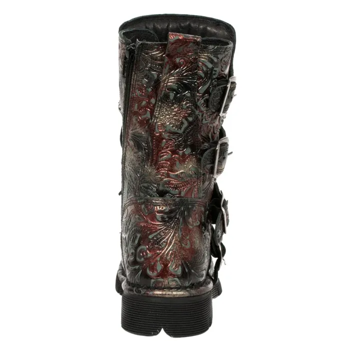 New Rock Boots New Rock Red Boots M.1473-S42