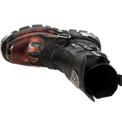 New Rock Boots New Rock Red Flame Boots M.591X S1 (UK10)
