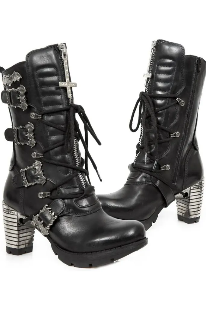 New Rock Boots New Rock Trail Boots Cross/Bats M.TR090-S1