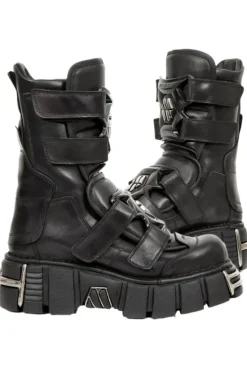 New Rock Boots New Rock Velcro Tower Boots M.422-S1 (UK 11)