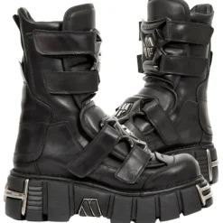 New Rock Boots New Rock Velcro Tower Boots M.422-S1 (UK 11)