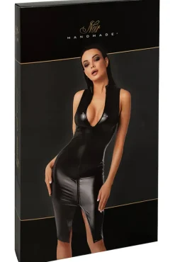 Noir Handmade Commandant Midi Dress