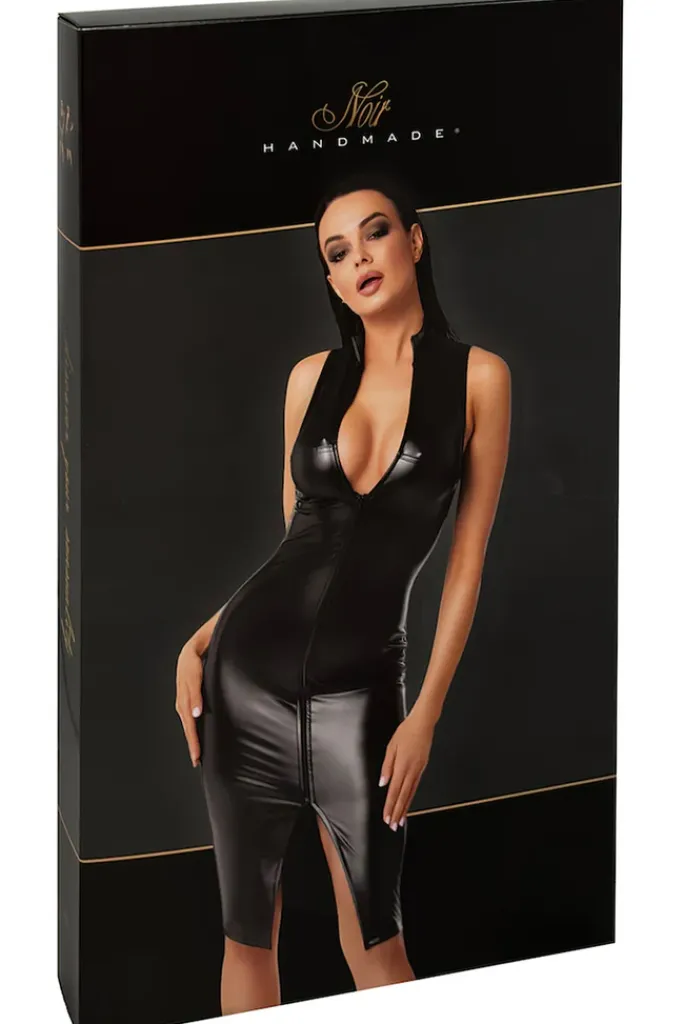 Noir Handmade Commandant Midi Dress