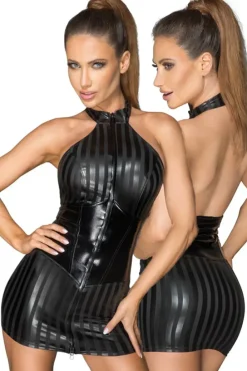 Noir Handmade Dress 2-way Zip