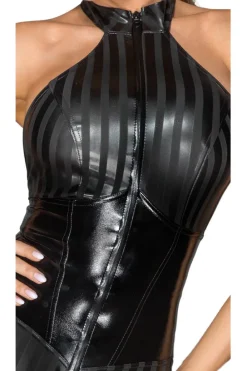 Noir Handmade Dress 2-way Zip