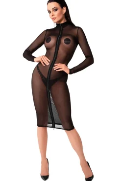 Noir Handmade Ecstasy Midi Dress