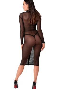 Noir Handmade Ecstasy Midi Dress