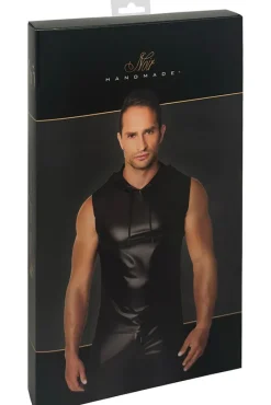Noir Handmade Frenzy Sleeveless Hoodie