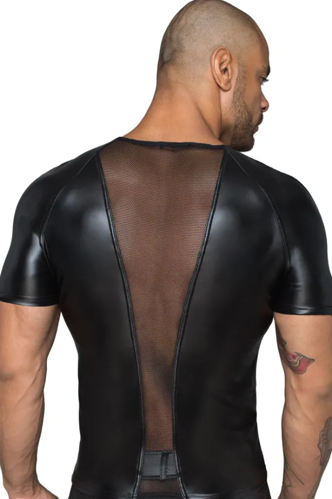 Noir Handmade Mens Wetlook Shirt
