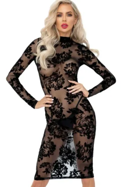 Noir Handmade Mesh Dress