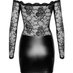 Noir Handmade Mesh Wetlook Dress