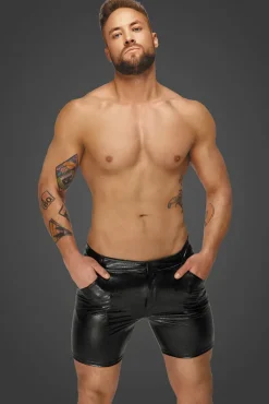 Noir Handmade Mid Length Shorts