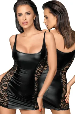 Noir Handmade Mini Dress