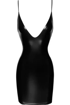Noir Handmade Mini Powerwetlook Dress