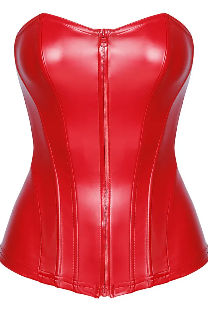 Noir Handmade Mysteria Corset Red
