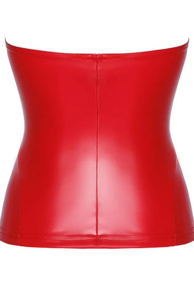 Noir Handmade Mysteria Corset Red