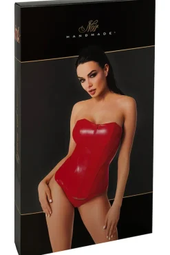 Noir Handmade Mysteria Corset Red