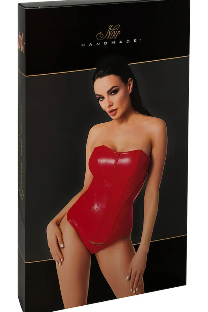 Noir Handmade Mysteria Corset Red