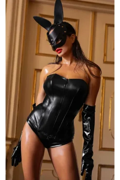 Noir Handmade Mysteria Corset Black