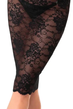 Noir Handmade Nocturne Lace Midi Dress