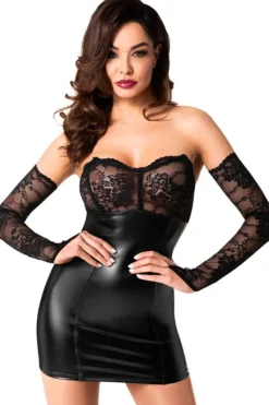 Noir Handmade Party Mini Dress