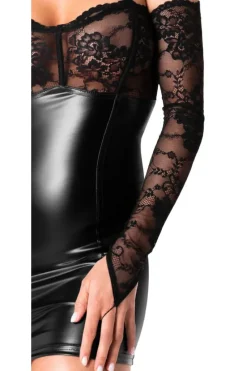 Noir Handmade Party Mini Dress