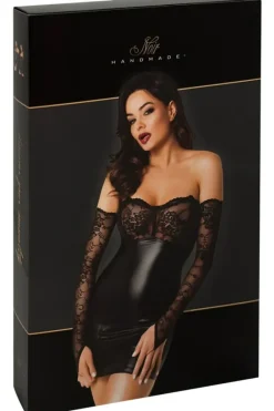 Noir Handmade Party Mini Dress