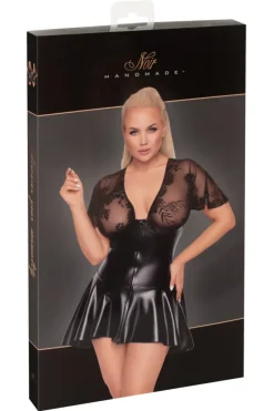 Noir Handmade Plus Size Short Dress