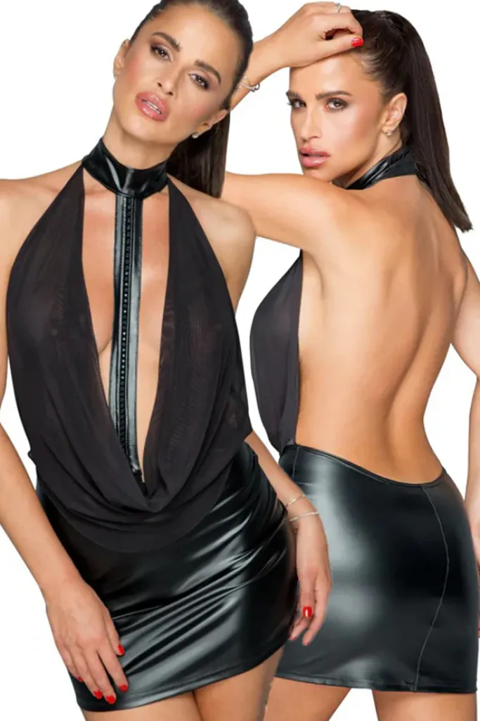 Noir Handmade Powernet Dress