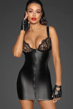 Noir Handmade Powerwetlook Mini-Dress