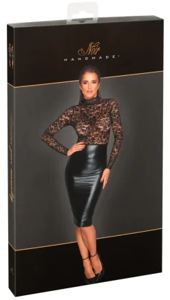 Noir Handmade Powerwetlook Dress