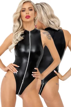 Noir Handmade Powerwetlook Bodysuit