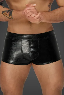 Noir Handmade Shorts with Zipper