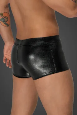 Noir Handmade Shorts with Zipper