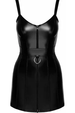 Noir Handmade Starlet Wetlook Minidress