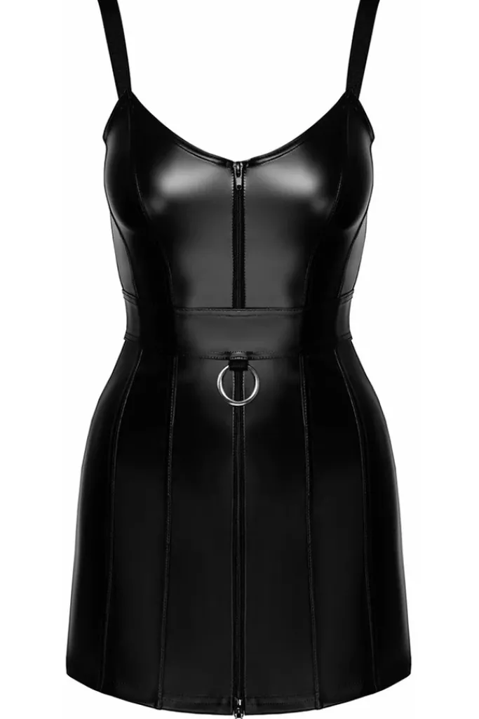 Noir Handmade Starlet Wetlook Minidress