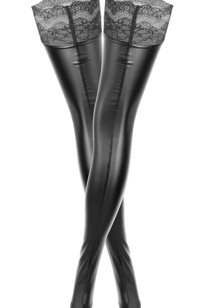 Noir Handmade Superstar Powerwetlook Stockings