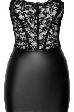 Noir Handmade Tube Mini Dress