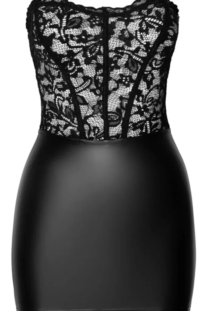 Noir Handmade Tube Mini Dress