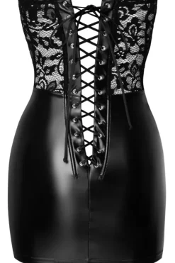 Noir Handmade Tube Mini Dress