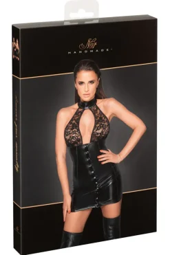 Noir Handmade Waisted Dress