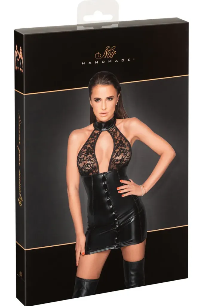 Noir Handmade Waisted Dress