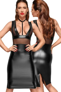 Noir Handmade Wetlook Dress