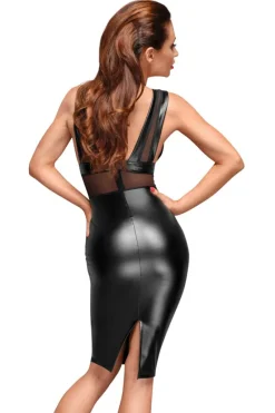 Noir Handmade Wetlook Dress